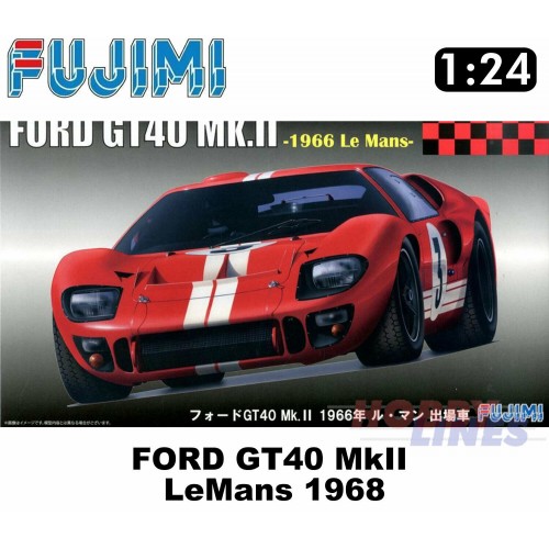 1/24 Fujimi Ford GT40 MkII 1966 Le Mans 126067